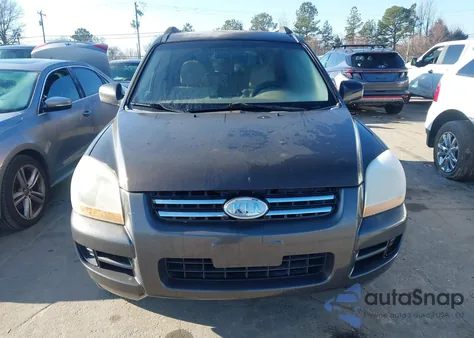 2007 Kia Sportage Lx z USA, uszkodzony, nr VIN KNDJF724677356384